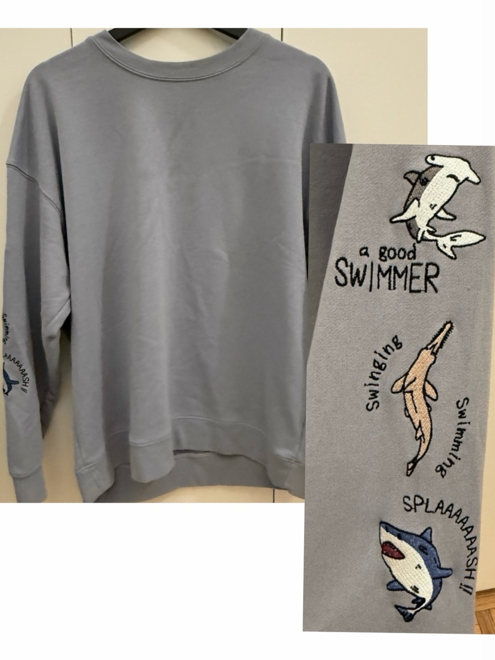 Japanese Shark Crew Neck